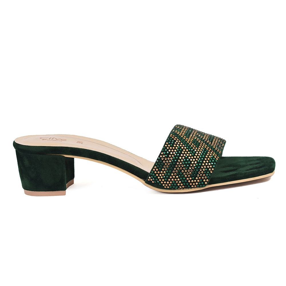 Fancy Slipper Heel