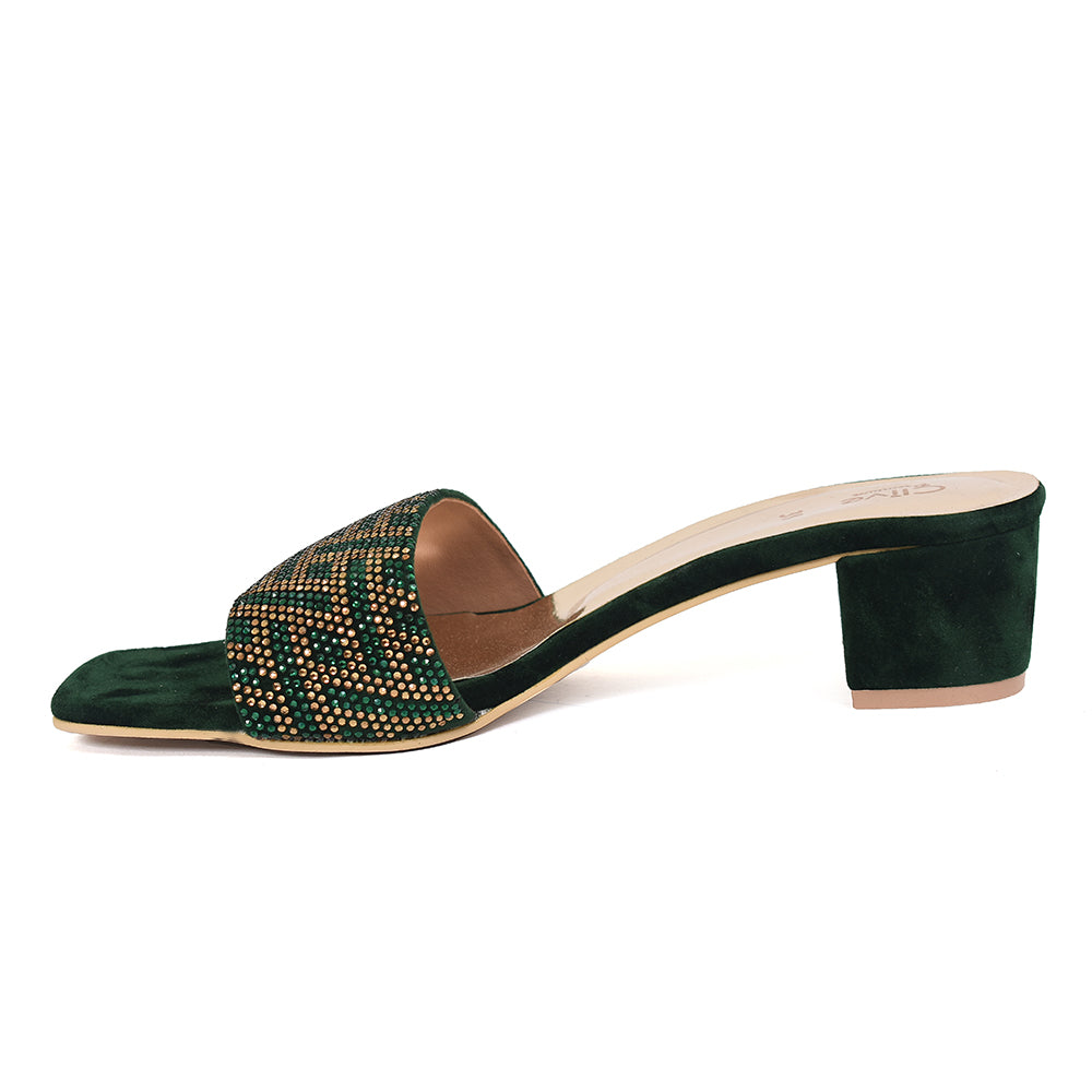 Fancy Slipper Heel