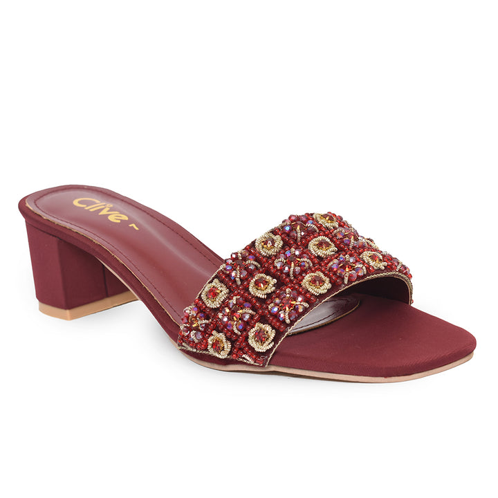 Fancy Slipper Heel