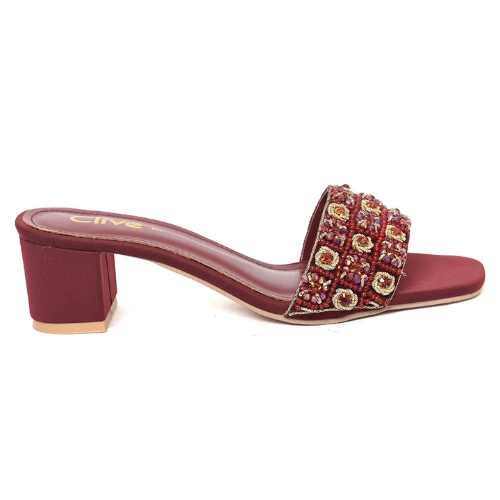 Fancy Slipper Heel