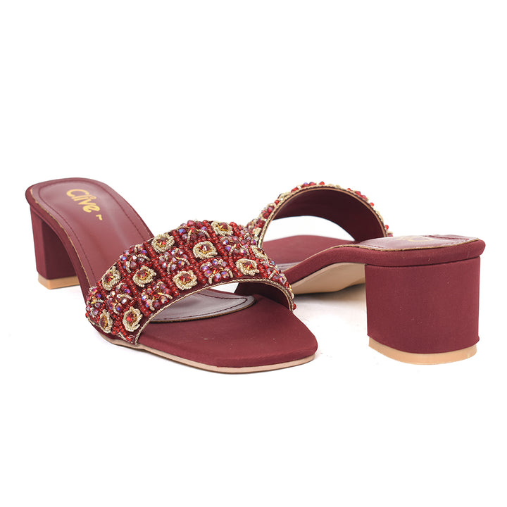 Fancy Slipper Heel