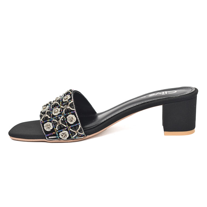 Fancy Slipper Heel
