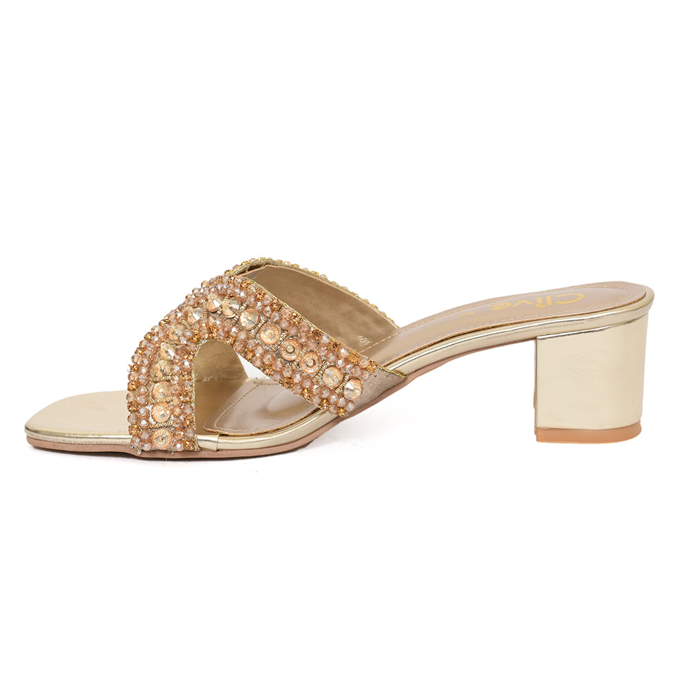 Fancy Slipper Heel