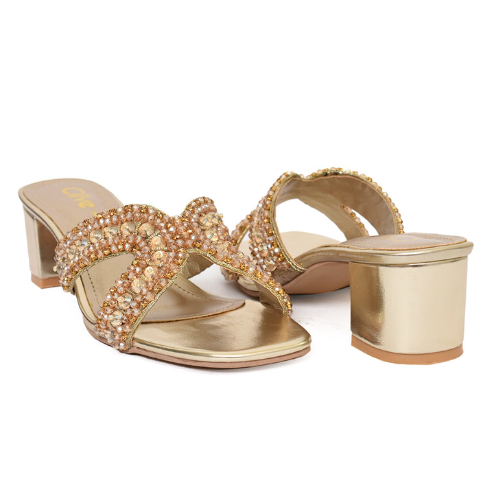 Fancy Slipper Heel