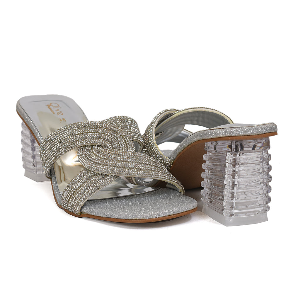 Bridal Slipper Heels