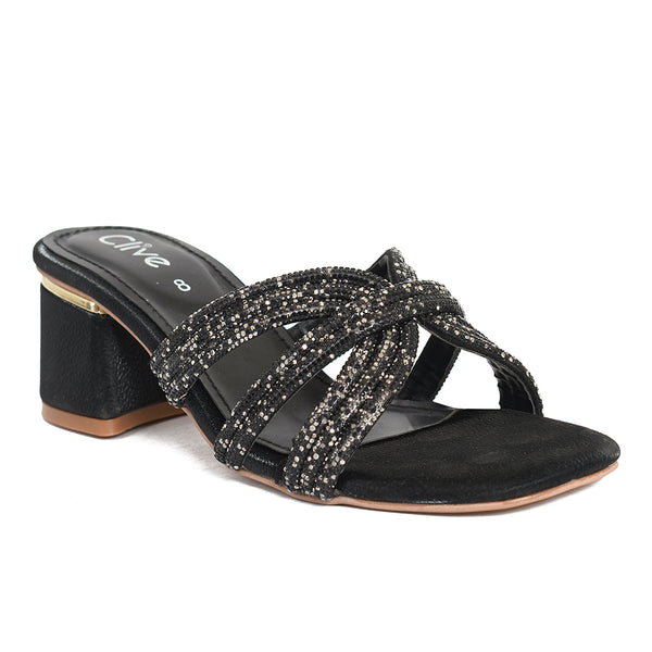 Fancy Slipper Heel