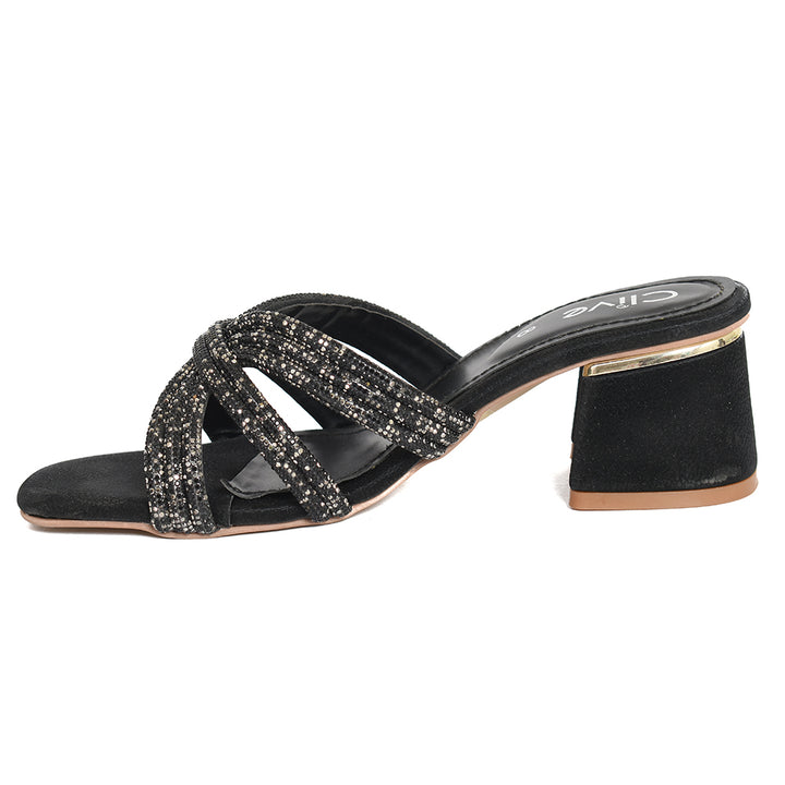 Fancy Slipper Heel