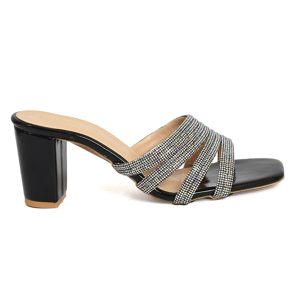Fancy Slipper Heel