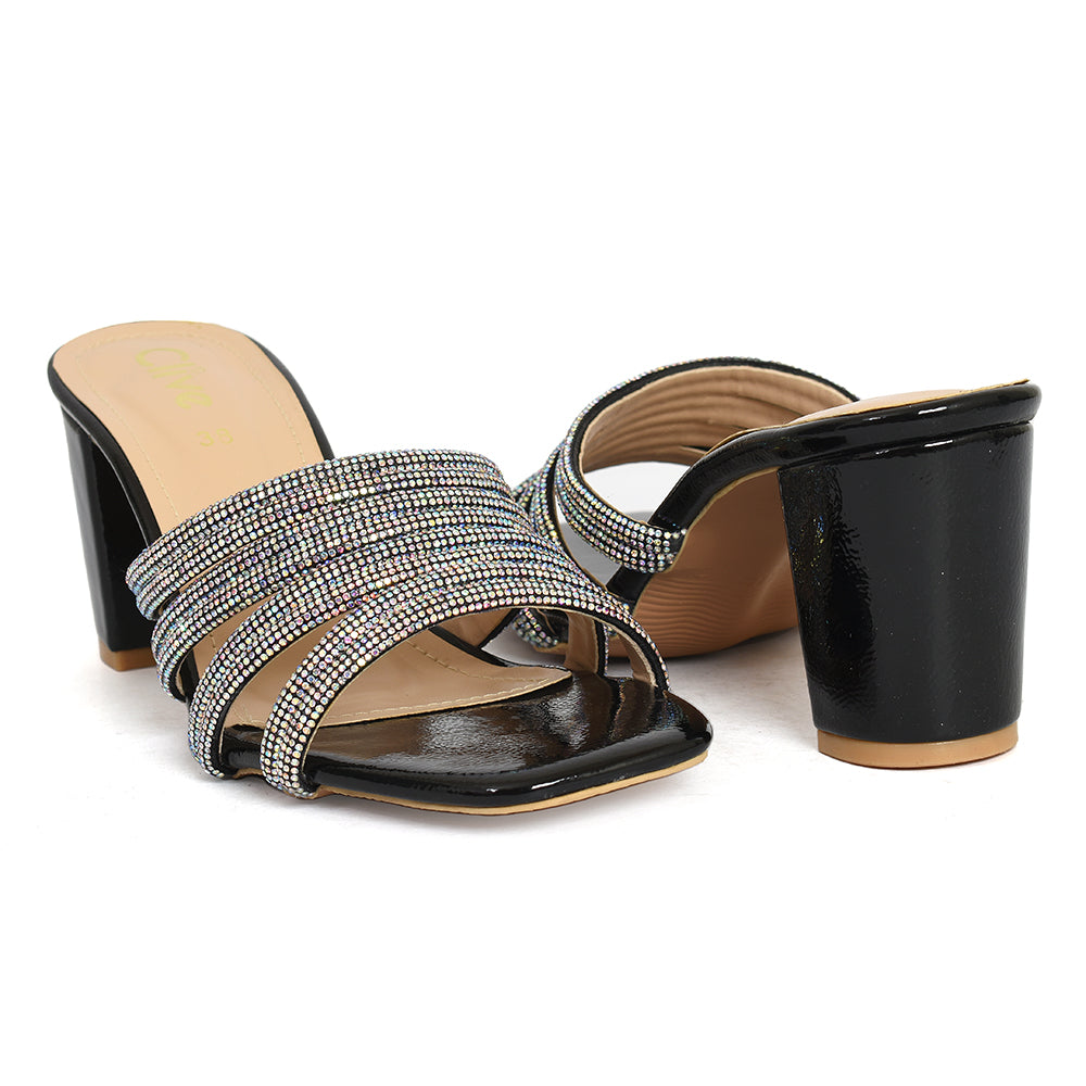 Fancy Slipper Heel