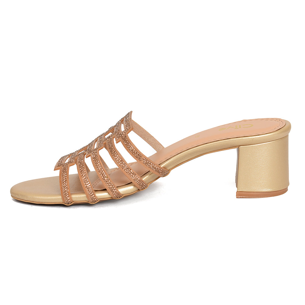 Fancy Slipper Heel
