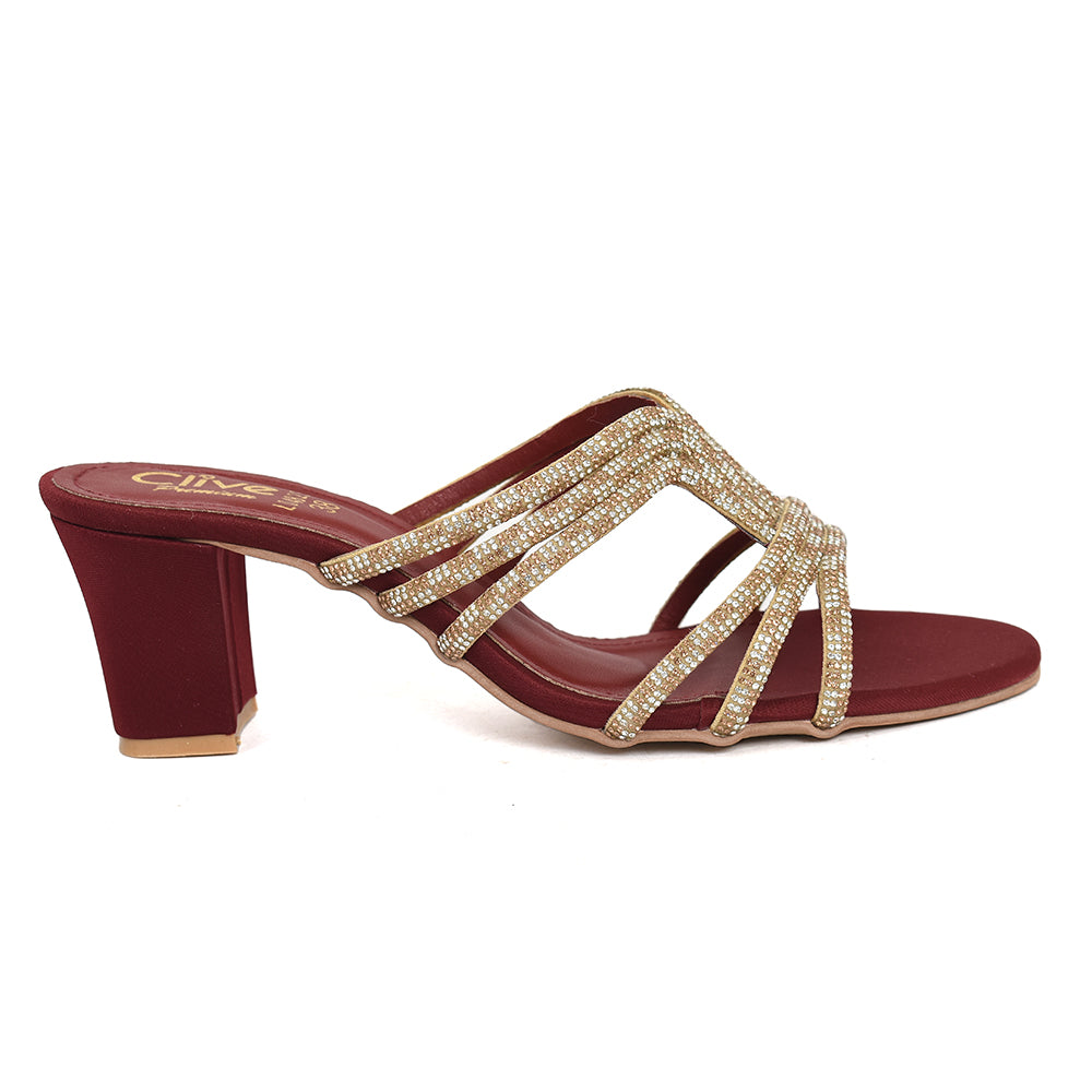 Fancy Slipper Heel