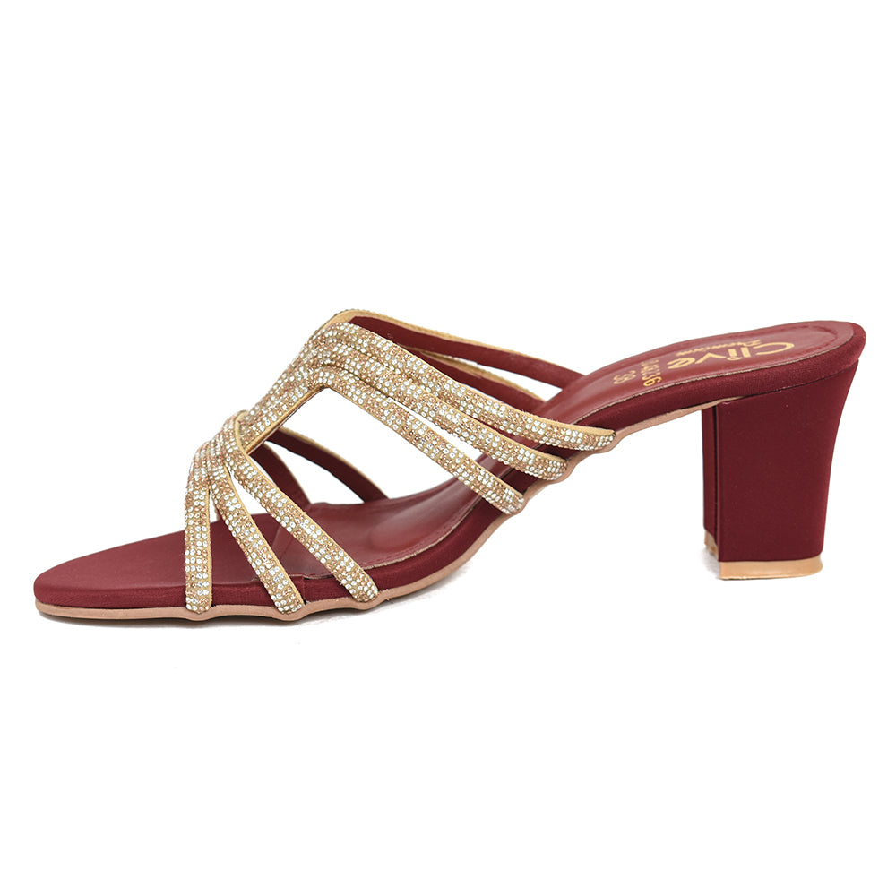 Fancy Slipper Heel