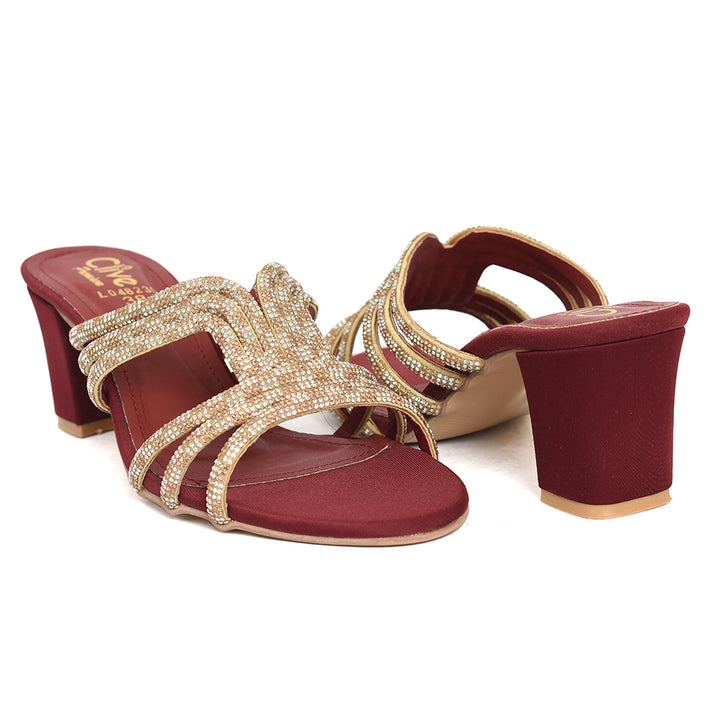 Fancy Slipper Heel