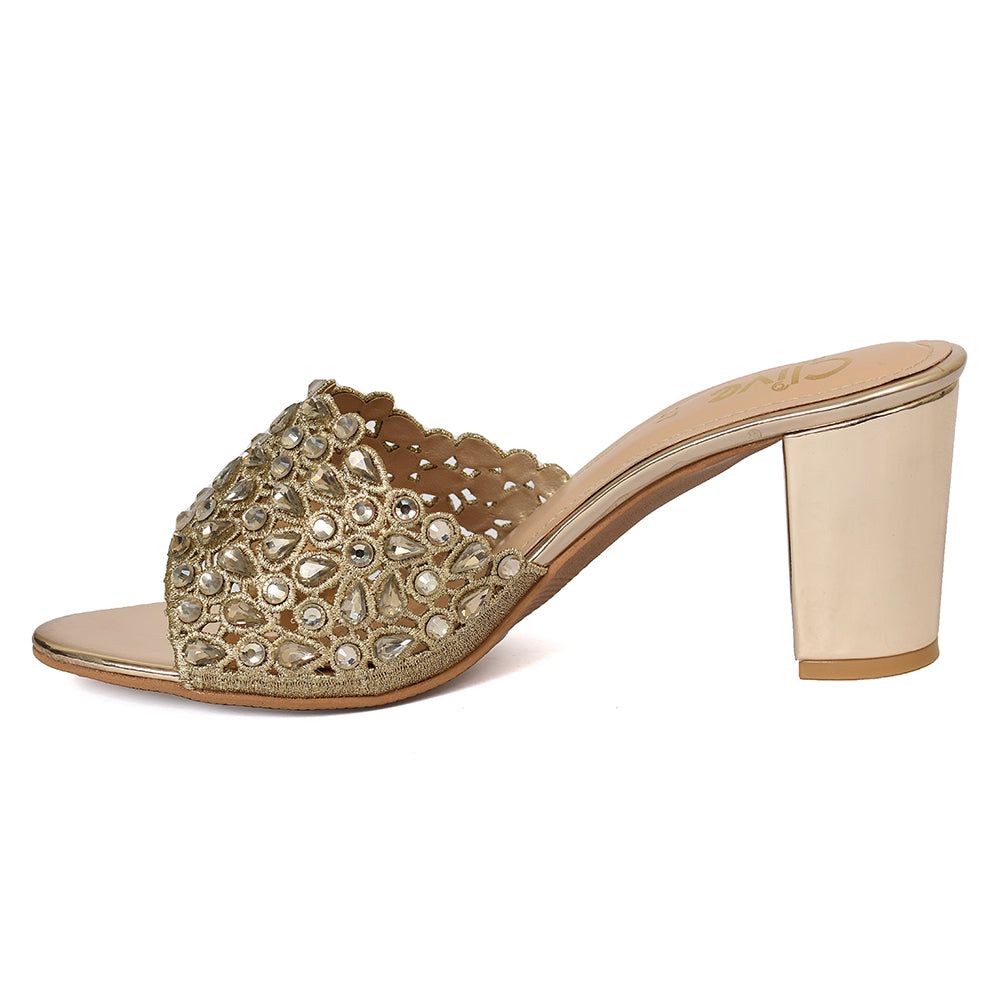 Fancy Slipper Heel