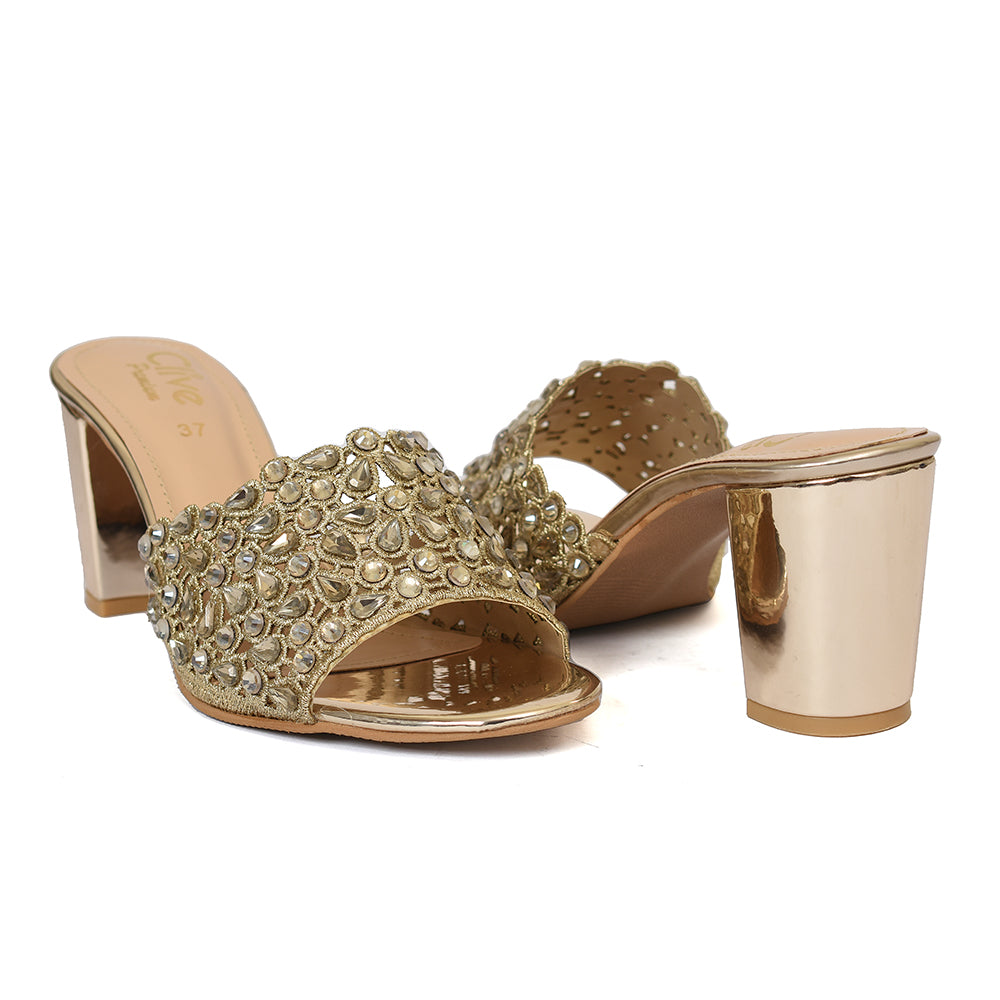 Fancy Slipper Heel