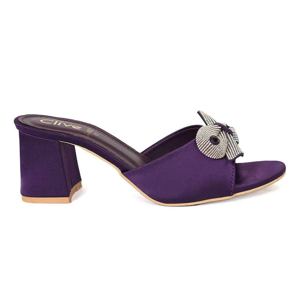 Fancy Slipper Heel
