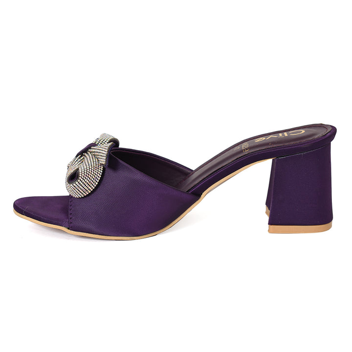 Fancy Slipper Heel