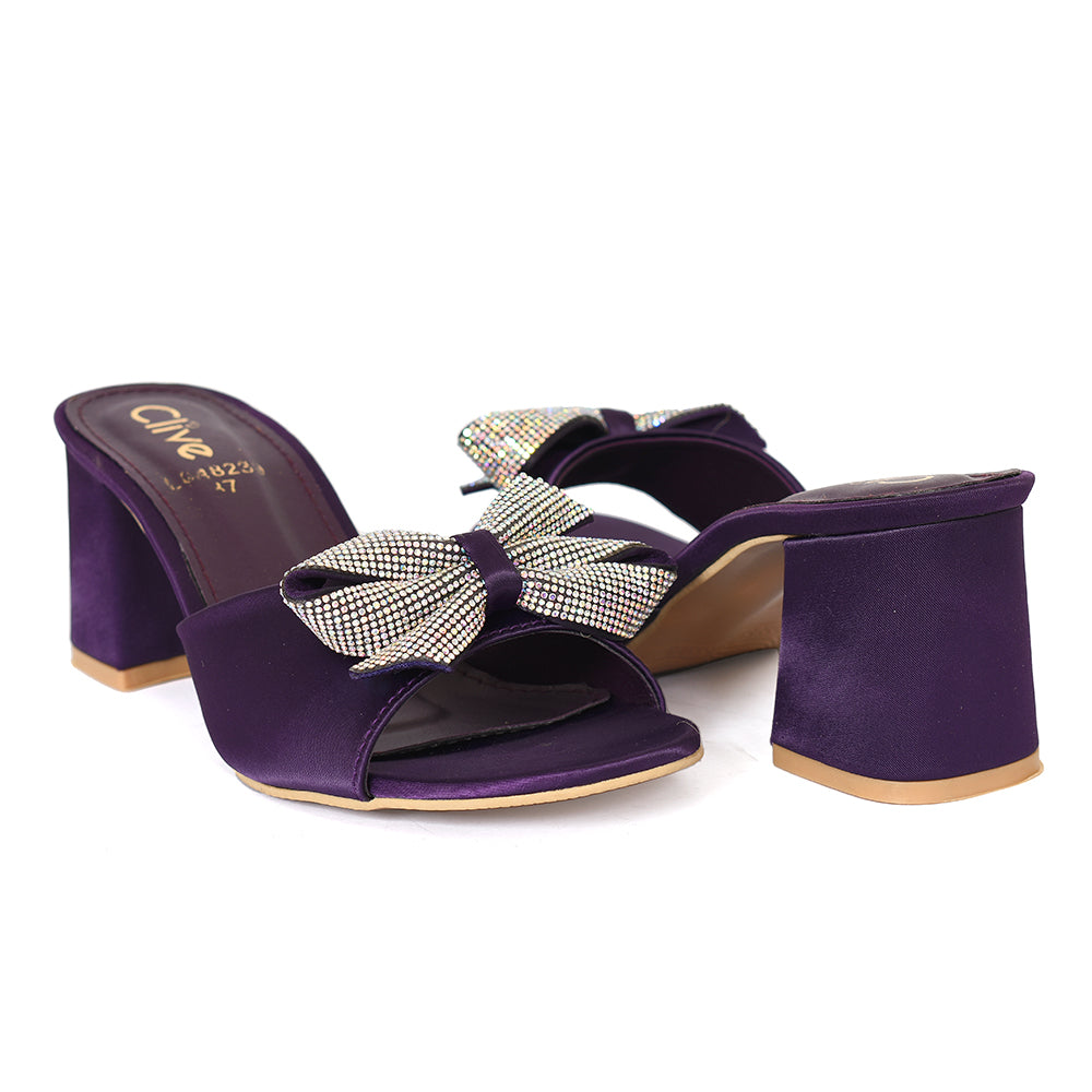 Fancy Slipper Heel