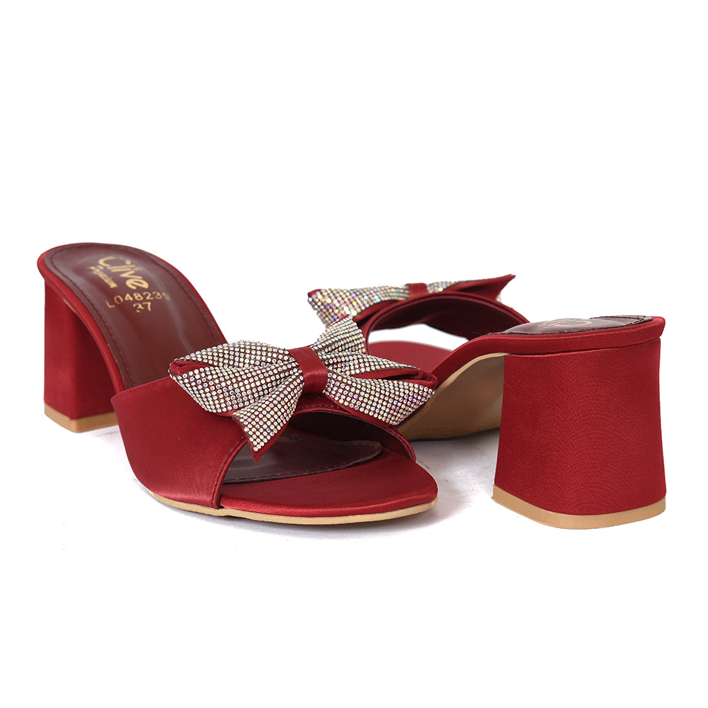 Fancy Slipper Heel