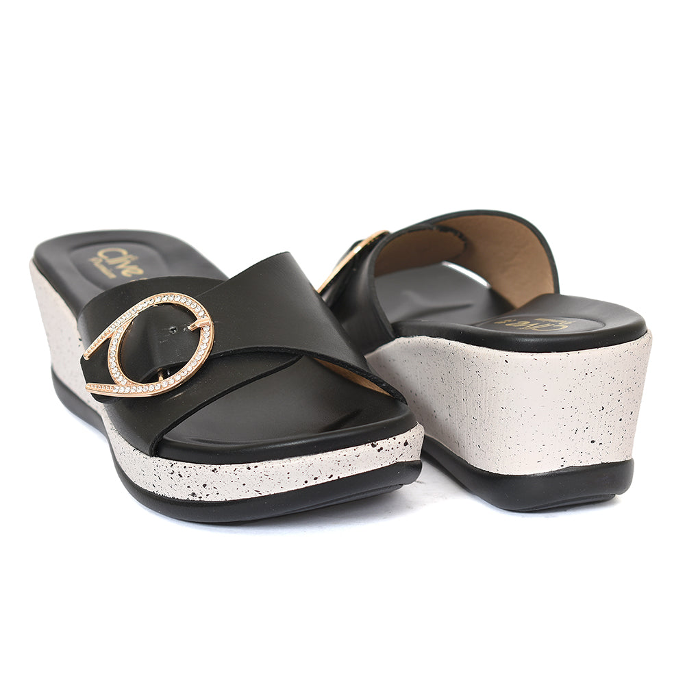 Casual Wedge Slippers
