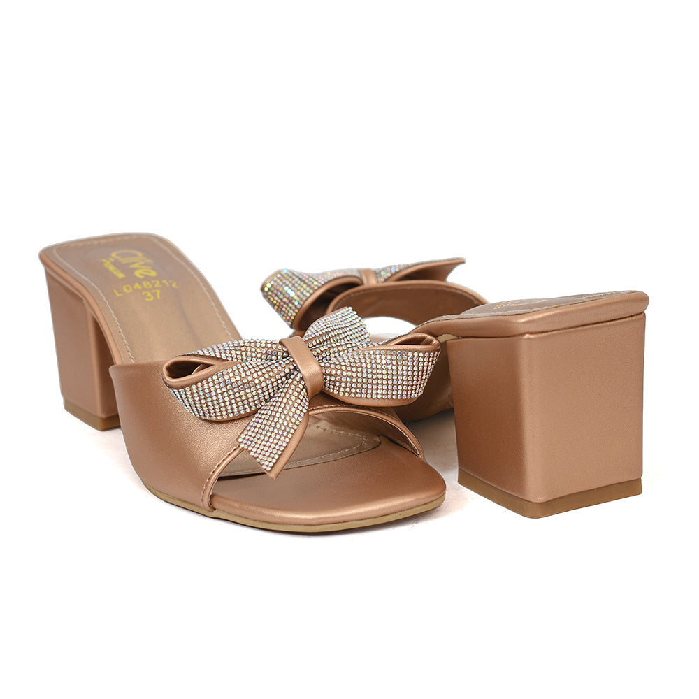 Fancy Slipper Heel