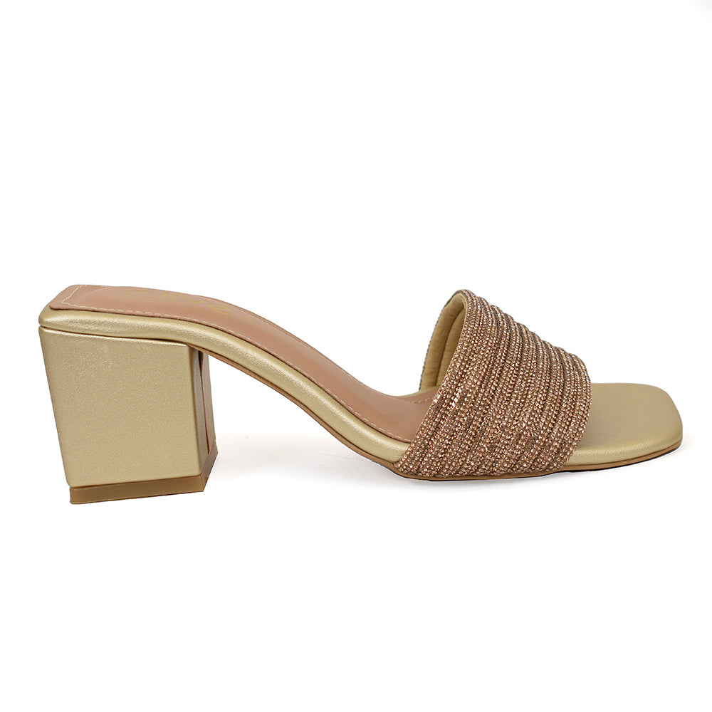 Fancy Slipper Heel