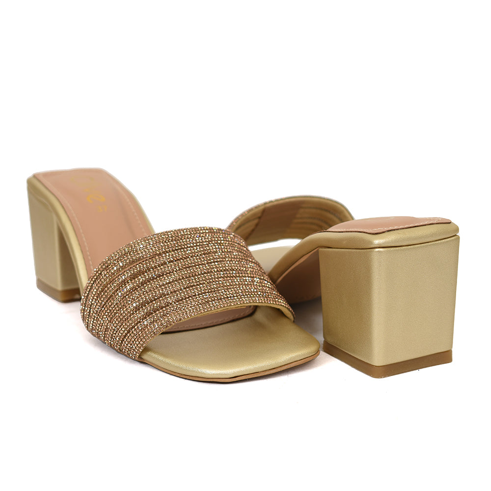 Fancy Slipper Heel