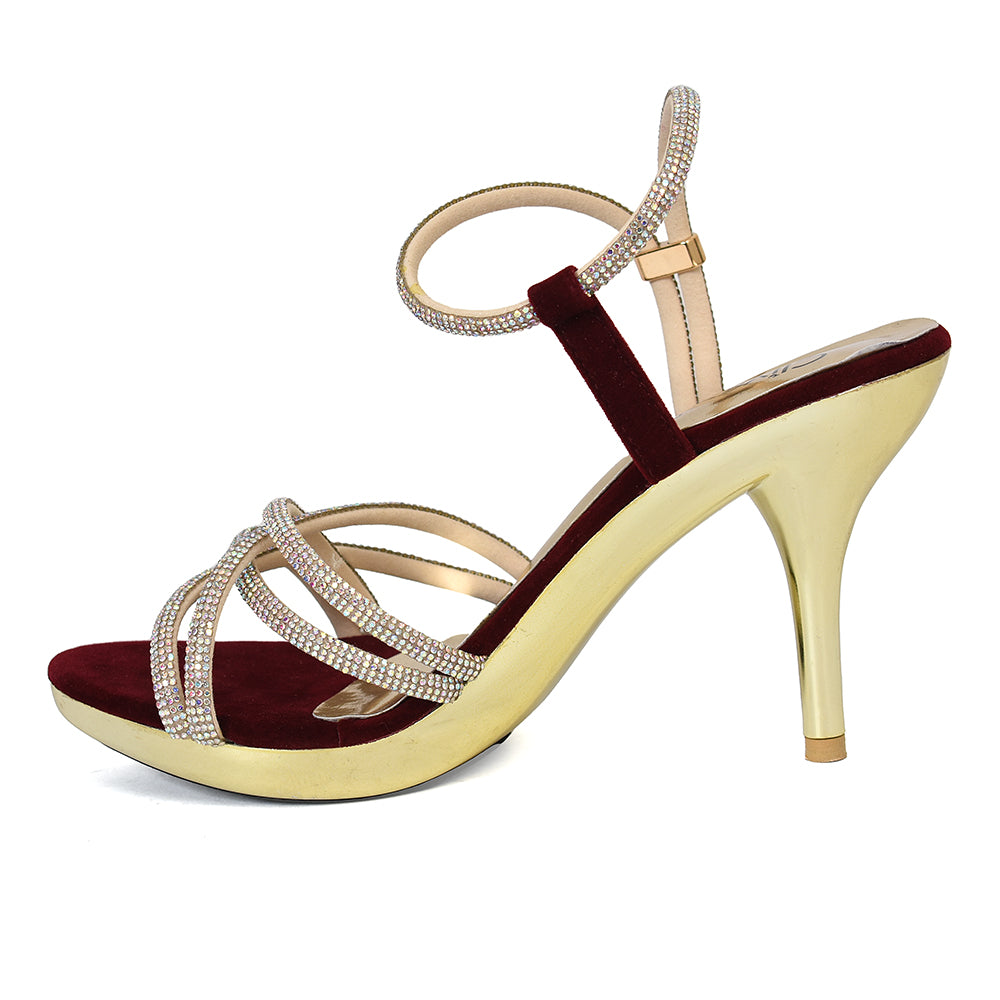 Bridal Sandal Heels