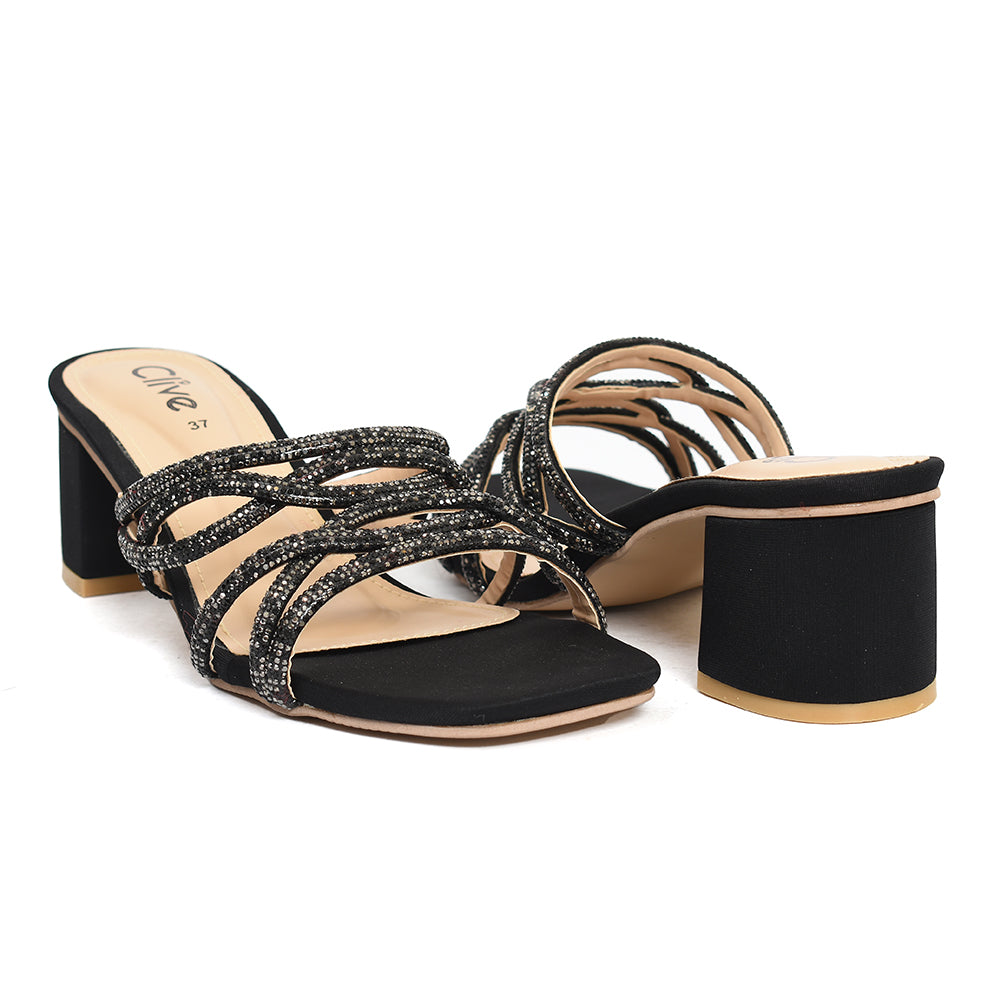 Fancy Slipper Heel