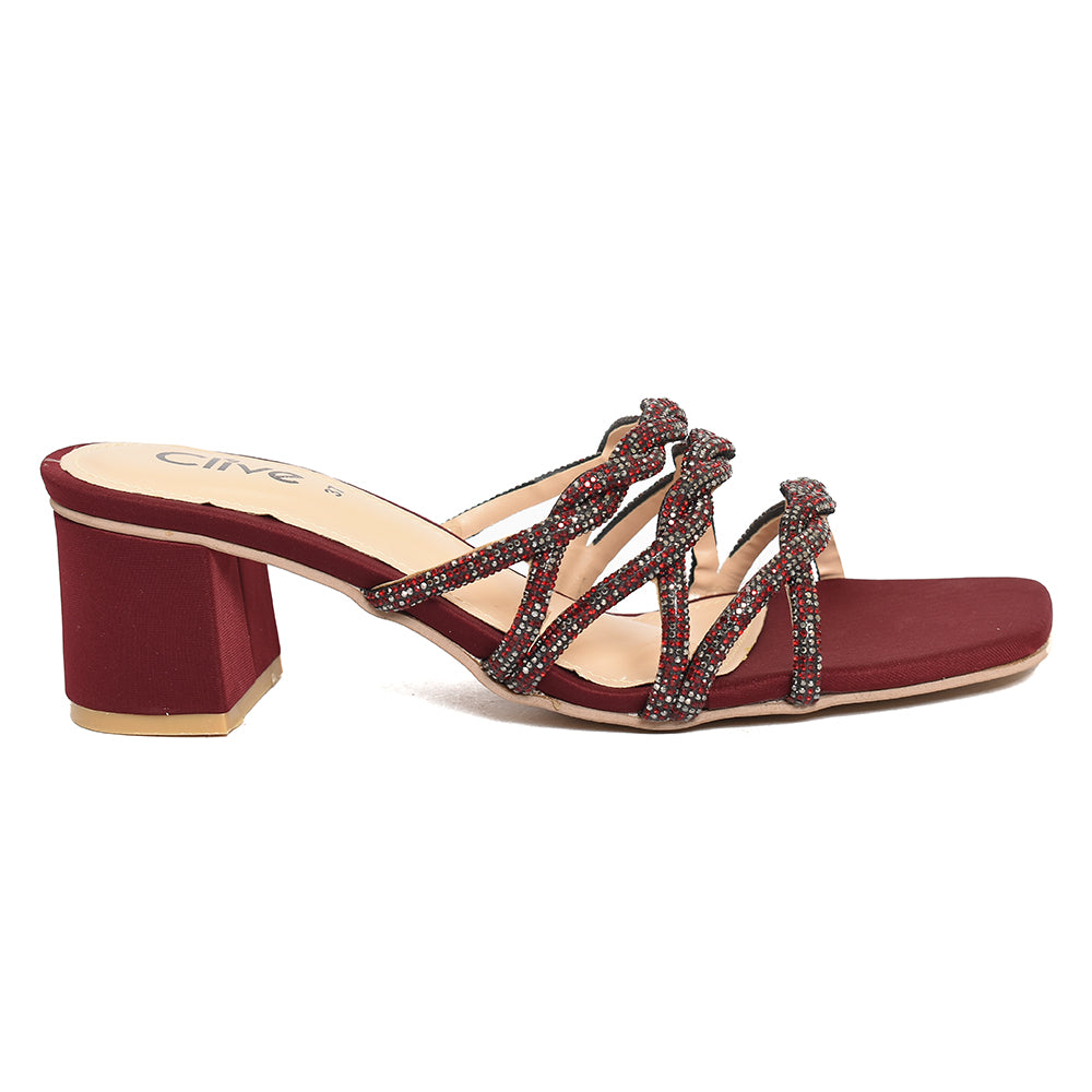 Fancy Slipper Heel
