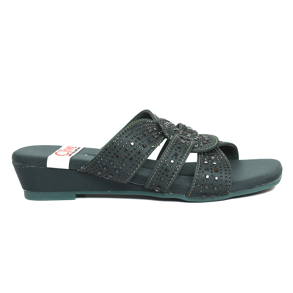 Casual Wedge Slippers