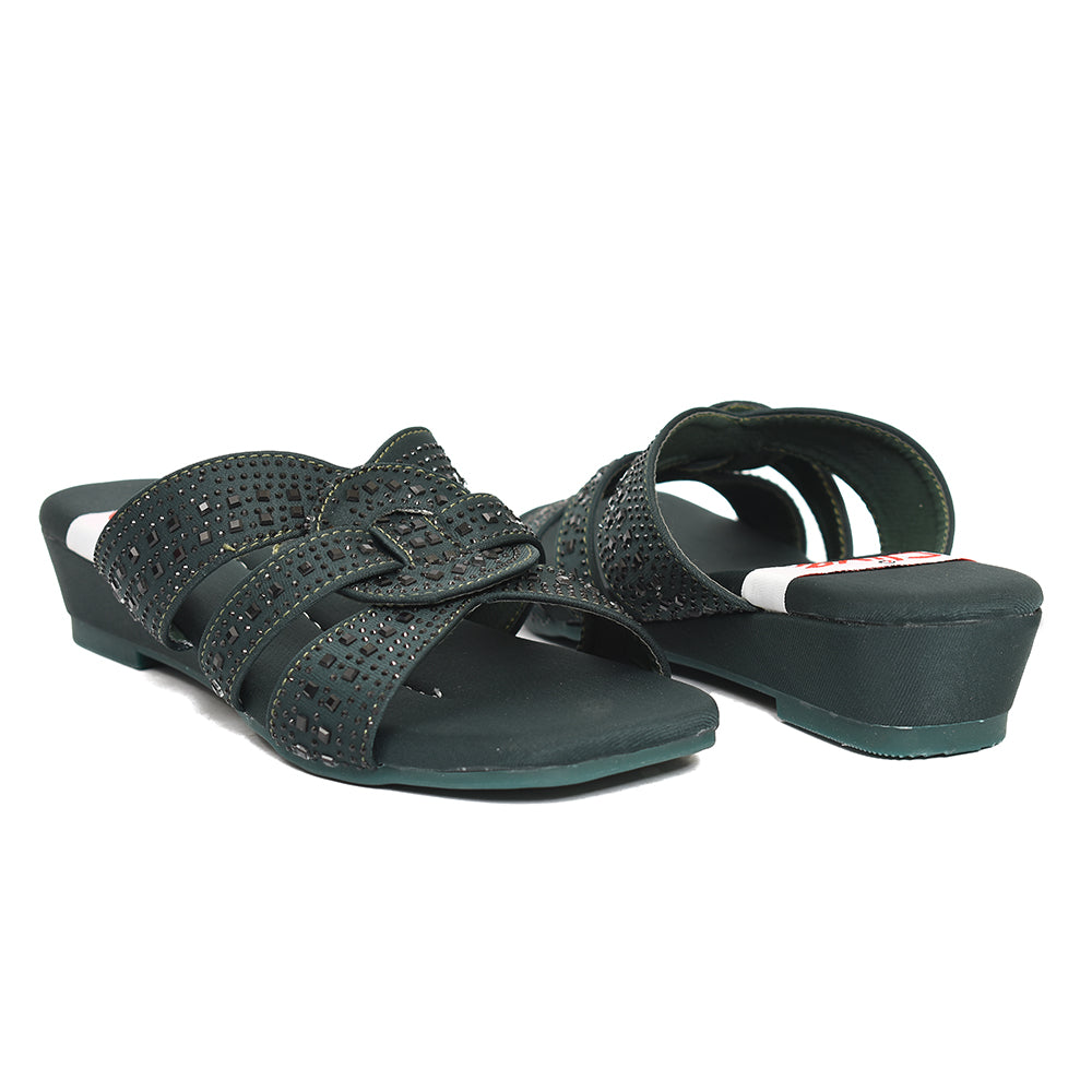 Casual Wedge Slippers