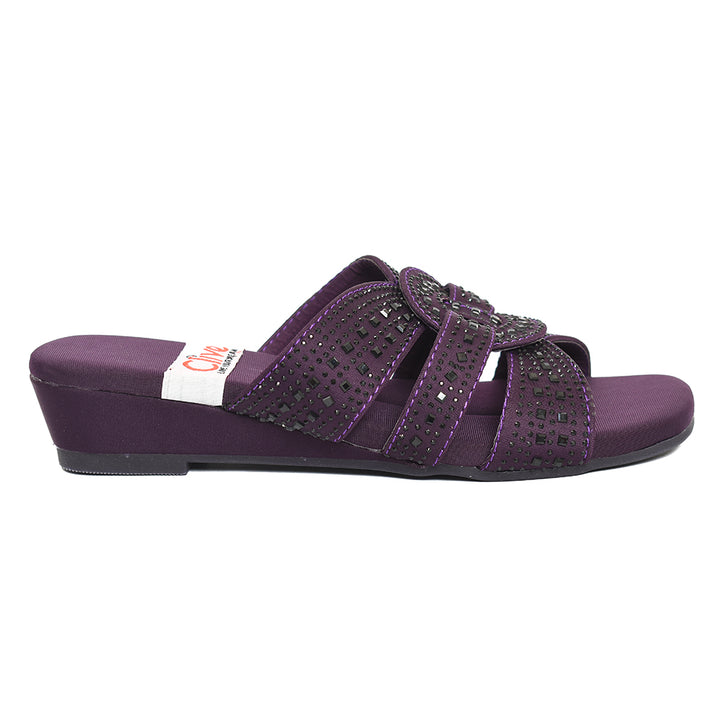 Casual Wedge Slippers