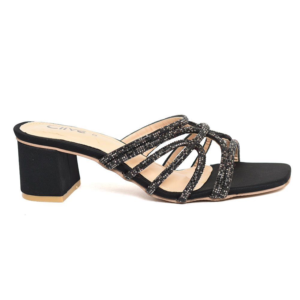 Fancy Slipper Heel