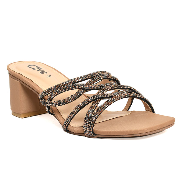 Fancy Slipper Heel