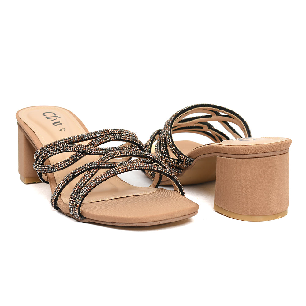 Fancy Slipper Heel