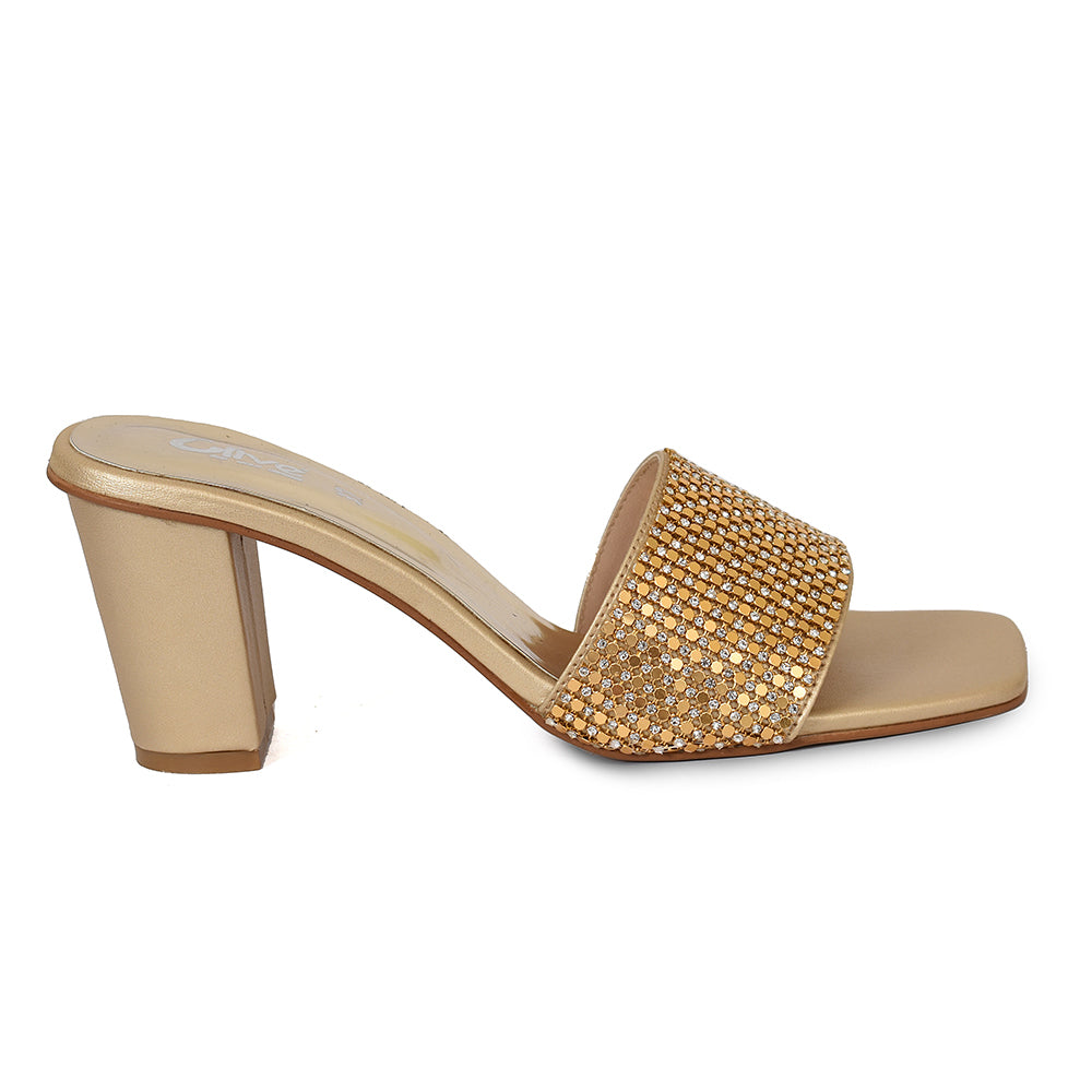 Fancy Slipper Heel