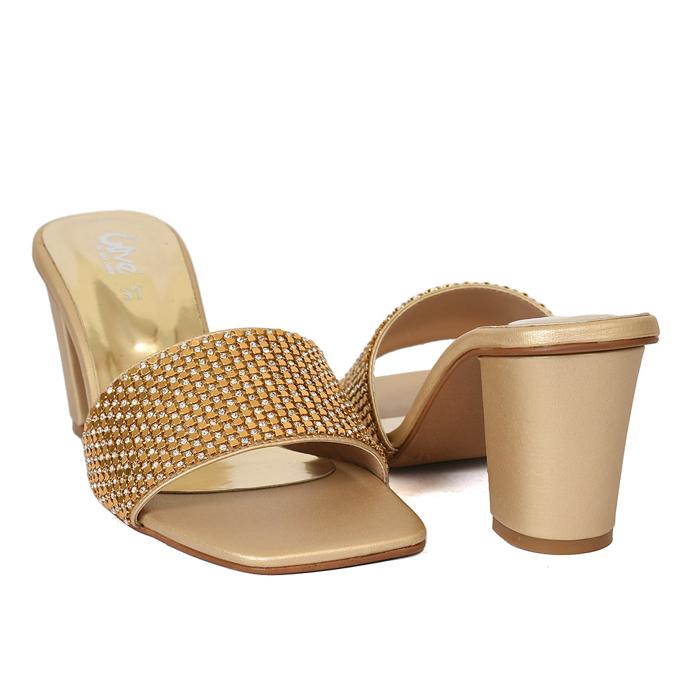 Fancy Slipper Heel