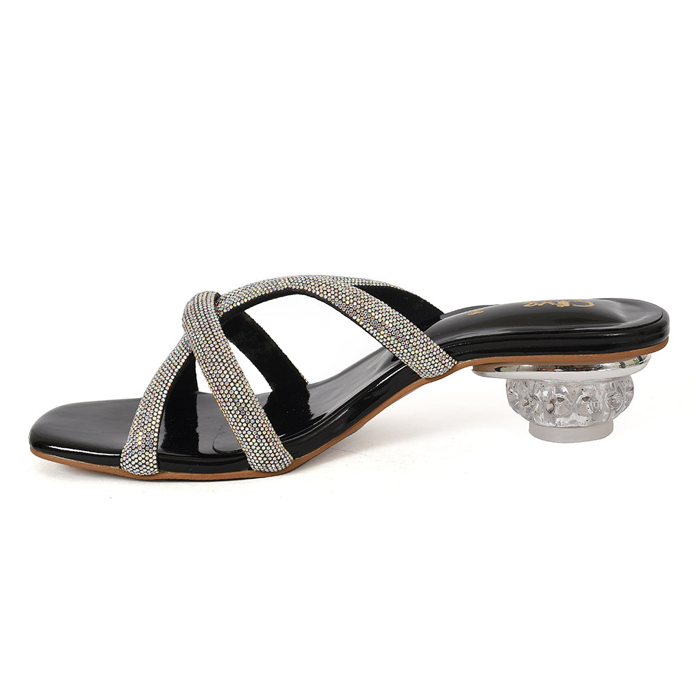 Fancy Slipper Heel
