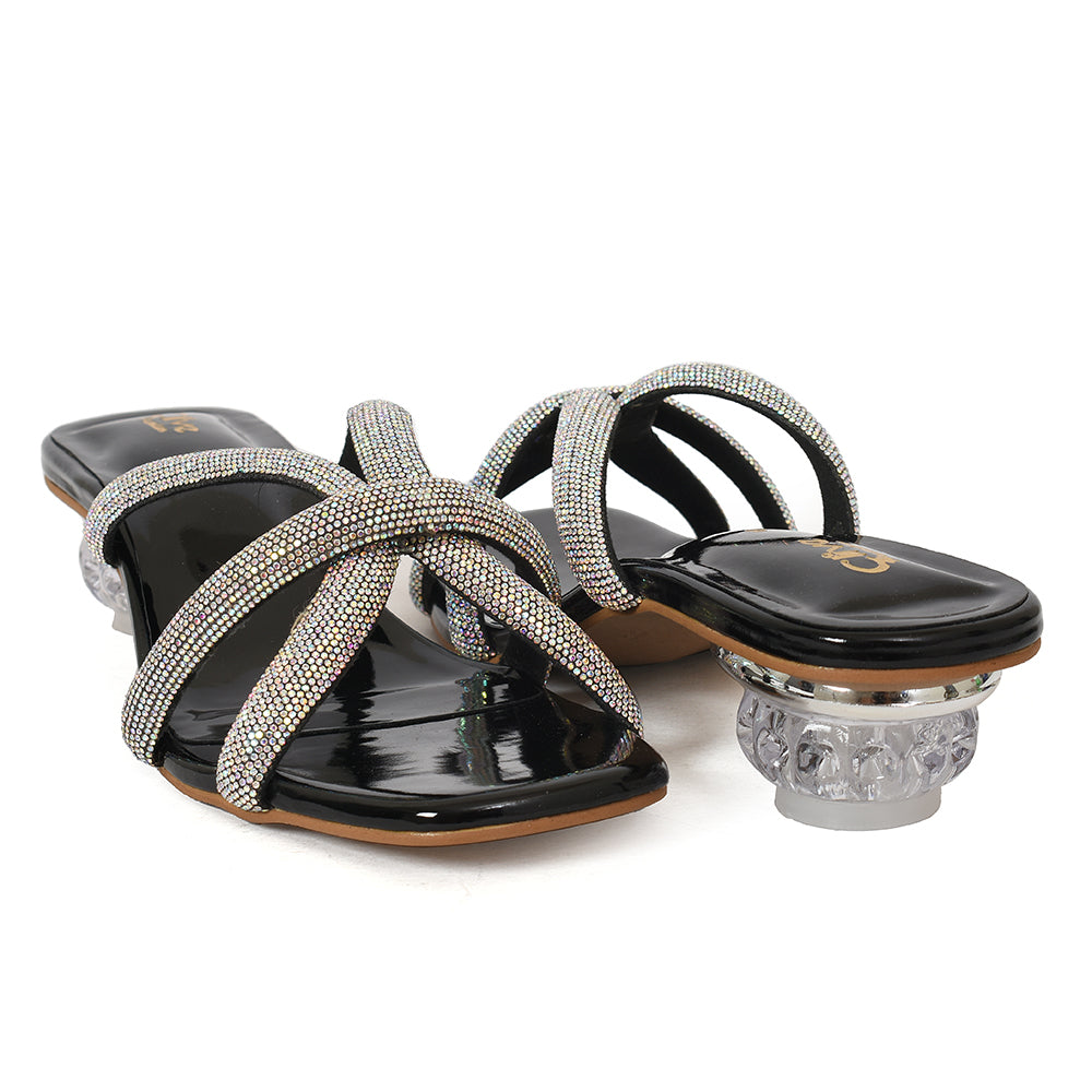 Fancy Slipper Heel
