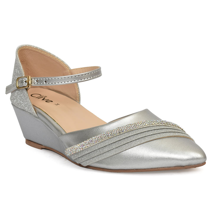 Kids Fancy Court Shoes (Large Size)