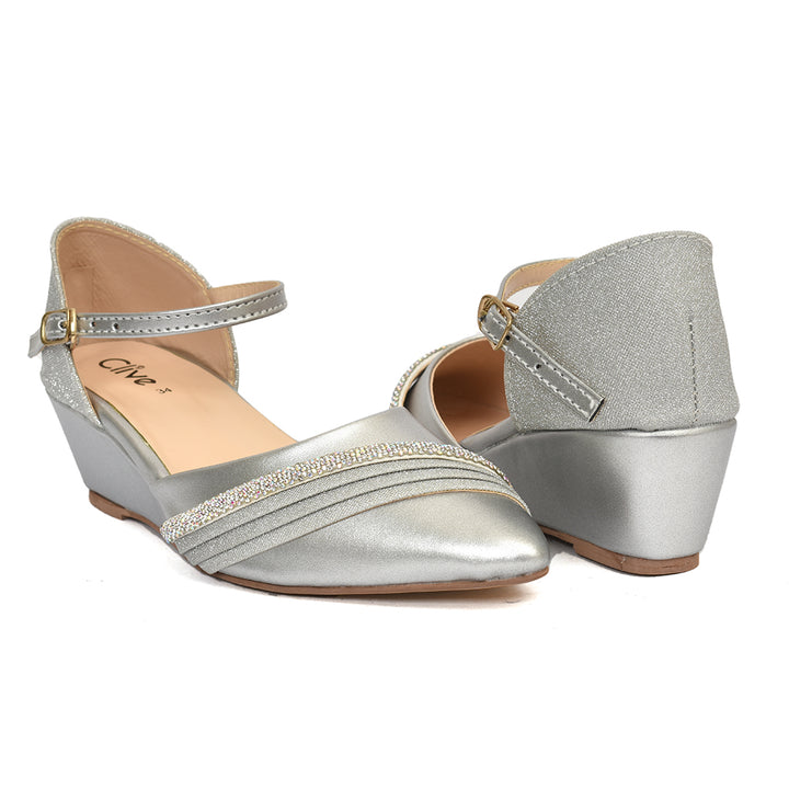 Kids Fancy Court Shoes (Large Size)