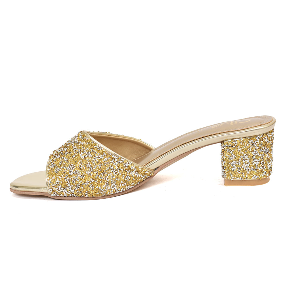 Fancy Slipper Heel