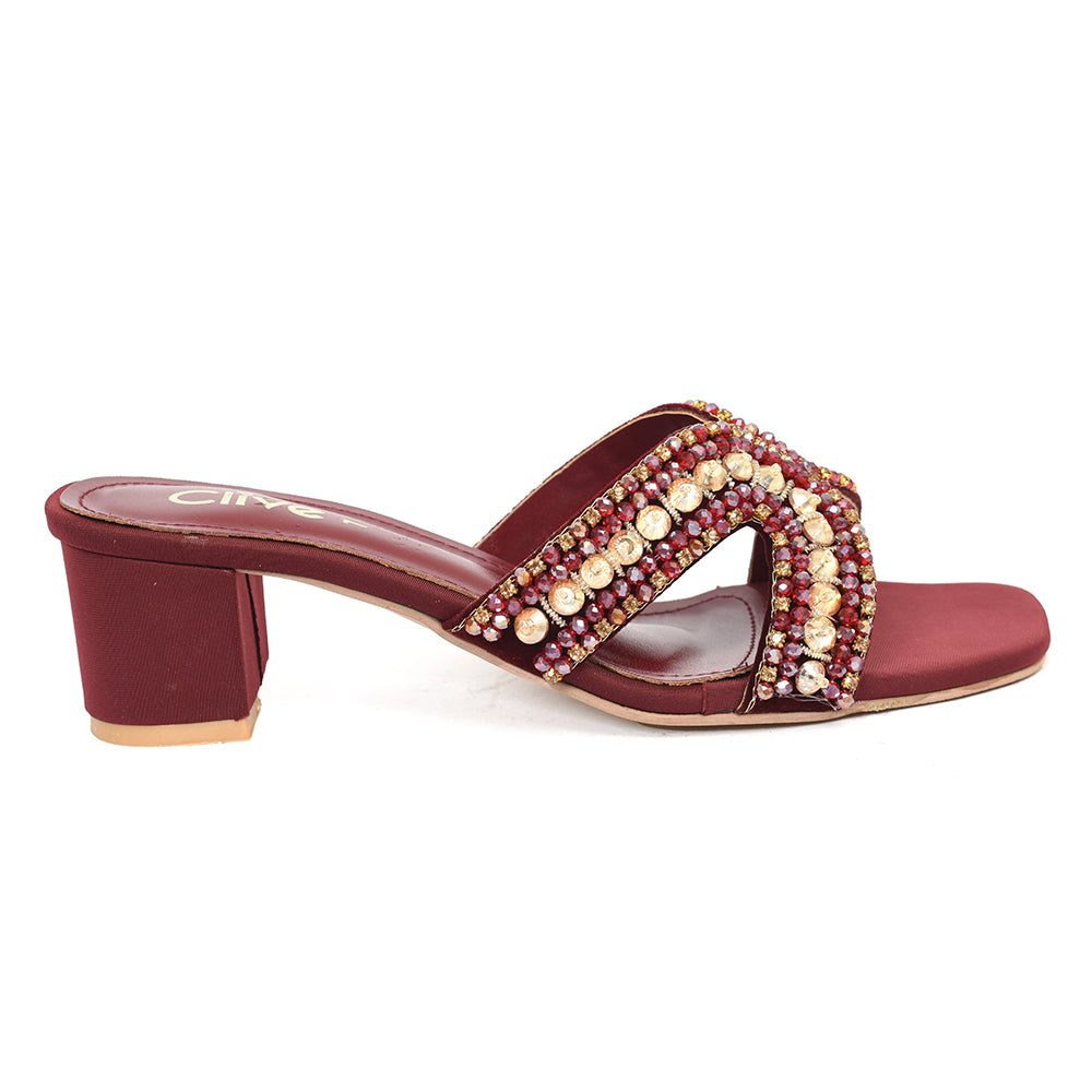 Fancy Slipper Heel