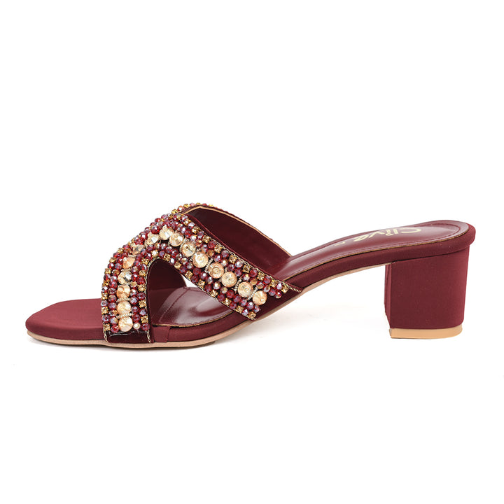 Fancy Slipper Heel