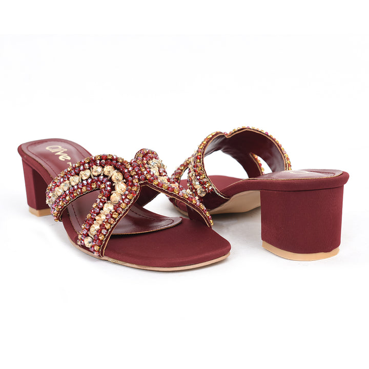 Fancy Slipper Heel