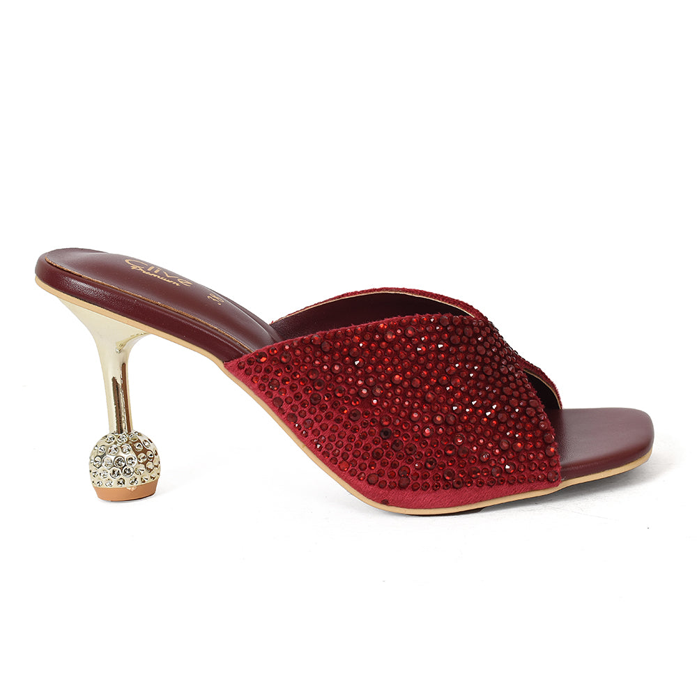 Fancy Slipper Heel