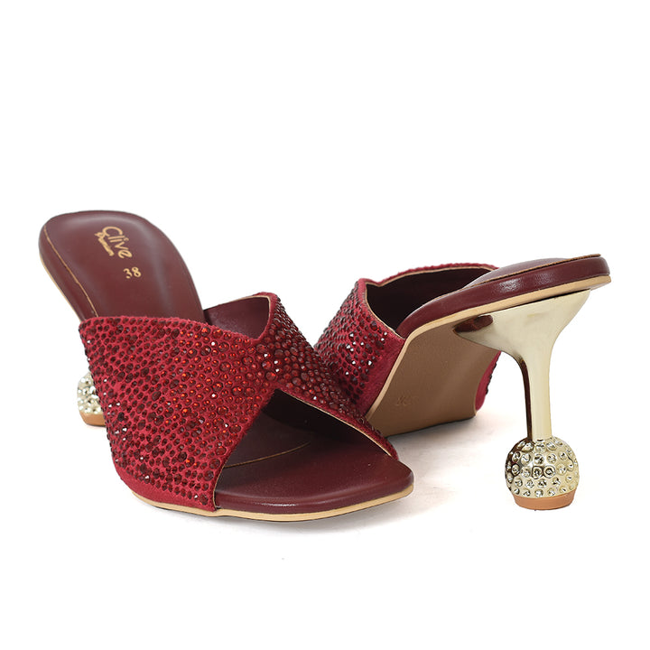 Fancy Slipper Heel