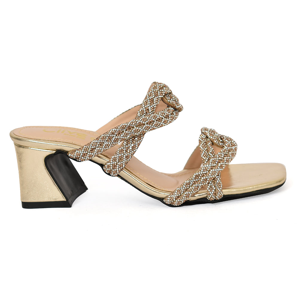 Fancy Slipper Heel