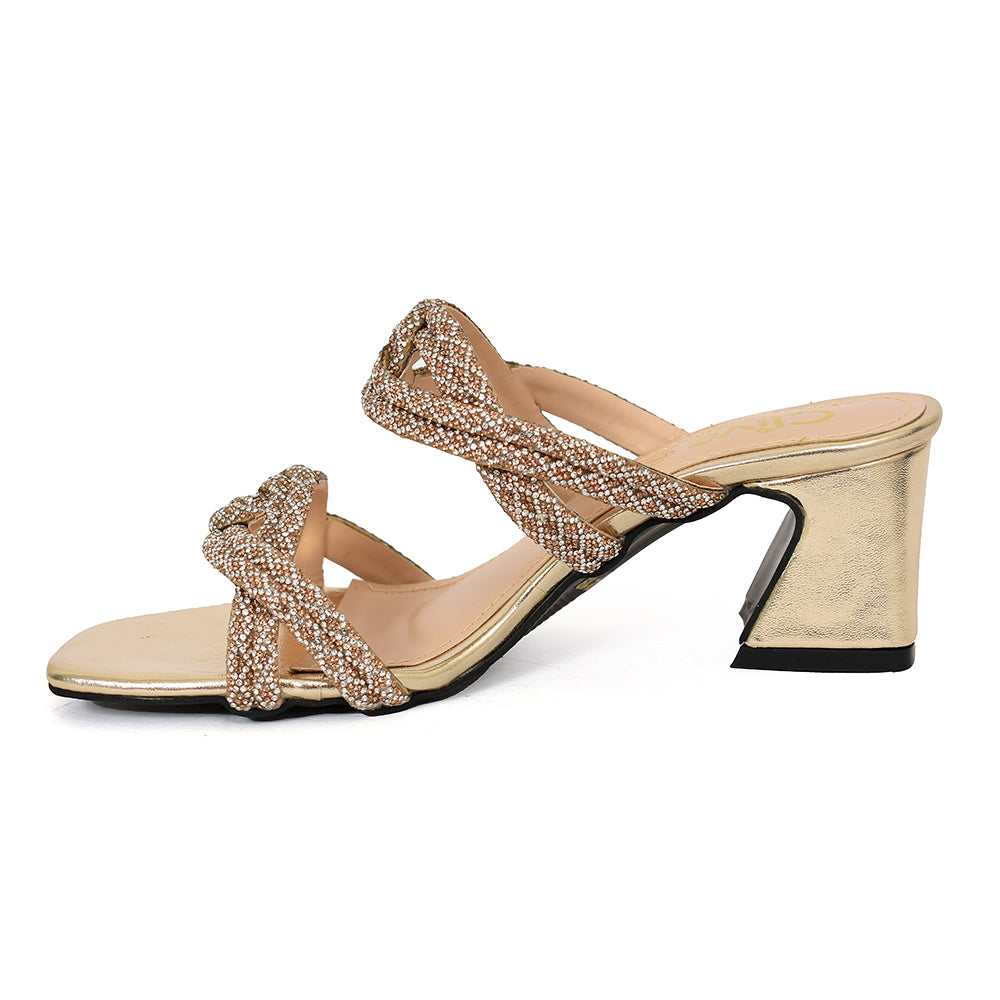Fancy Slipper Heel